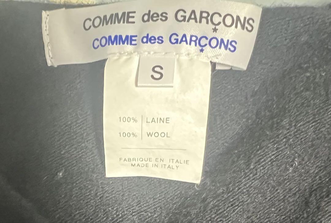 COMME des GARÇONS 花柄ウールセーター S