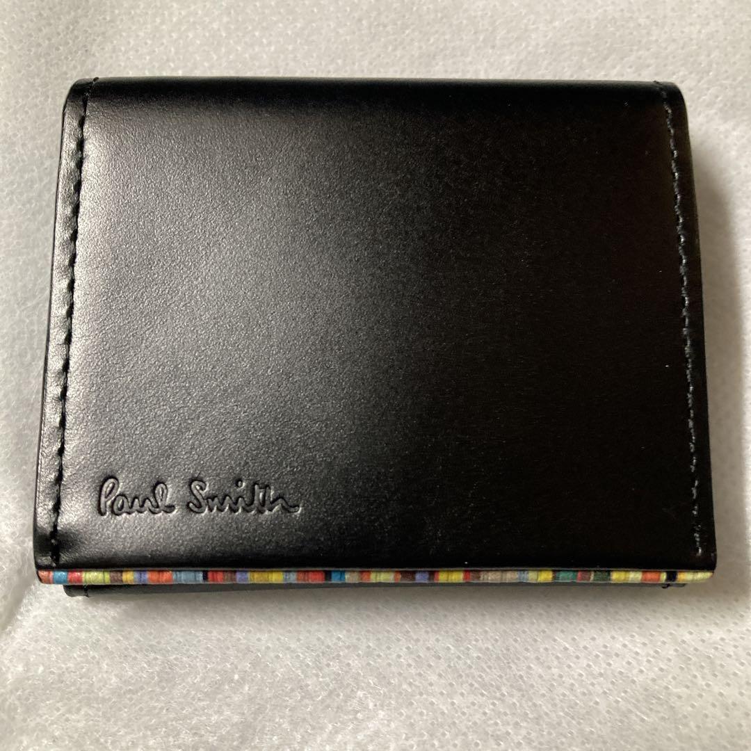 Paul smith ポールスミス 6670 P050 ブラック　コインケース ポールスミス Paul Smith コインケース スマートウォレット ミニ