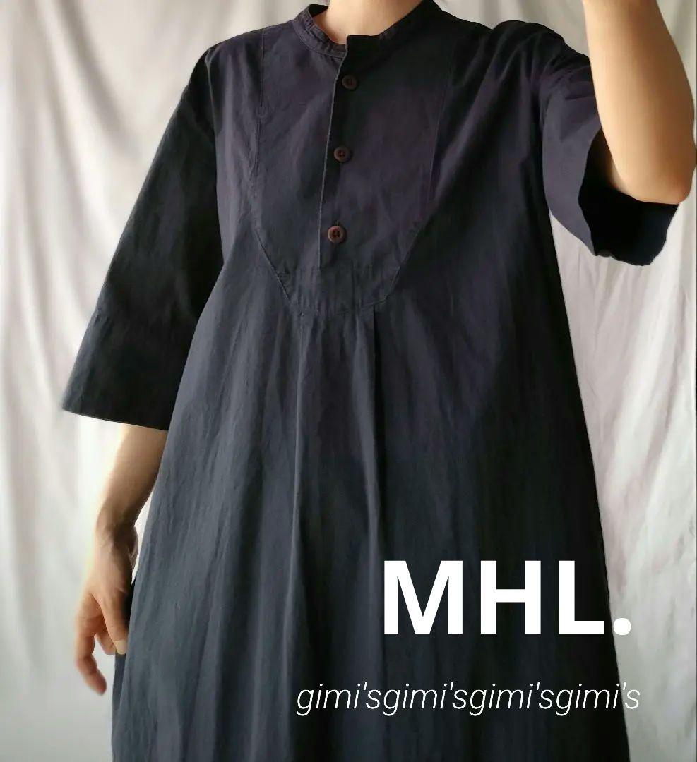交渉成立 MHL. マーガレットハウエル ワンピース バンドカラー