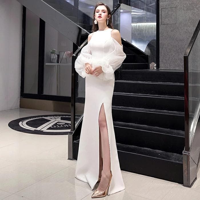 カラードレス 安い 花嫁 イブニングドレス ロング パーティードレス 演奏会 結婚式 二次会 カクテルドレス 小さいサイズ 演奏会用ロングドレス おしゃれ 上品 イブニングドレス 安い パーティードレス 演奏会 カラードレス 袖あり