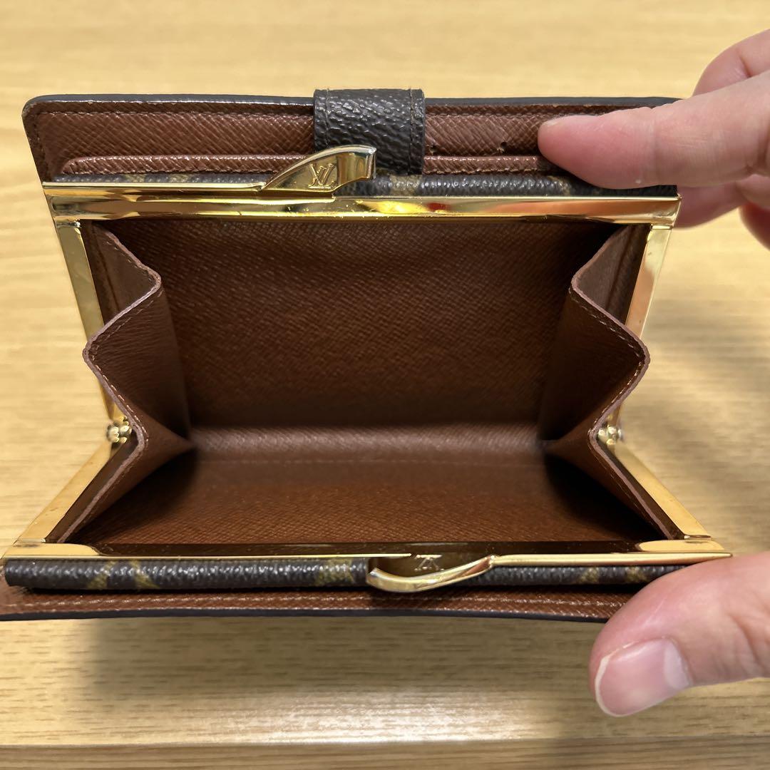 Louis Vuitton モノグラム がま口財布
