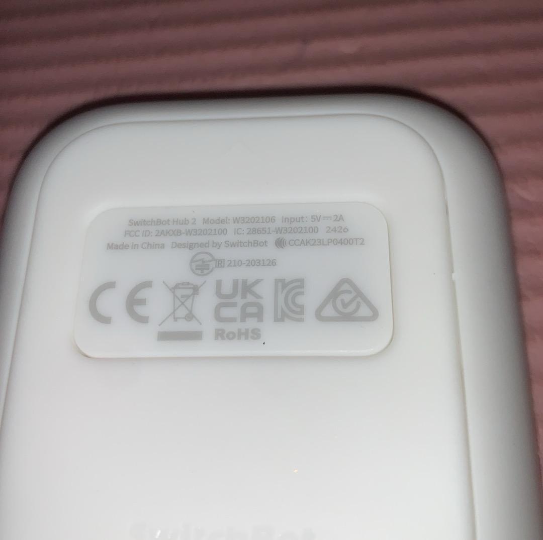 453 Switchbot Switchbot ハブ2 W3202106