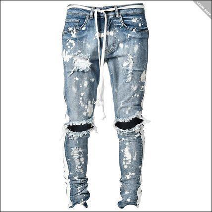 track denim jeans