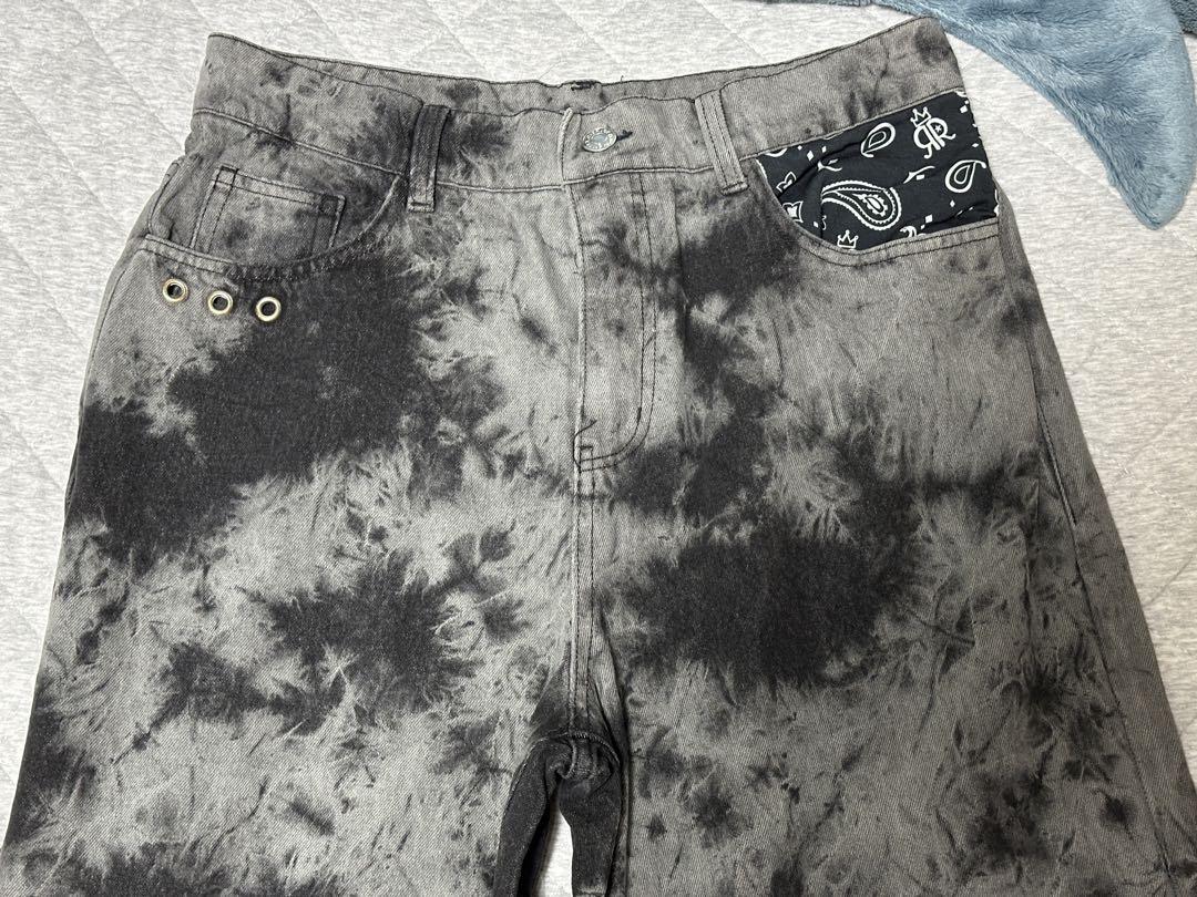 ROY reflect overjoy LiSA ブリーチデニムパンツ ブリーチデニムパンツ - ROY reflect overjoy