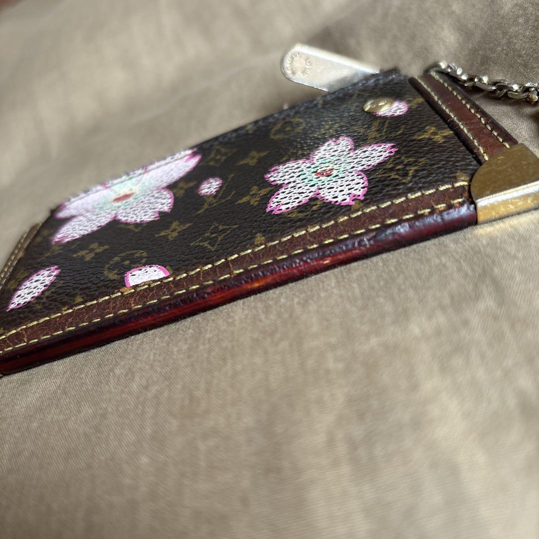 LOUIS VUITTON 村上隆 チェリーブロッサムコインケース モノグラム