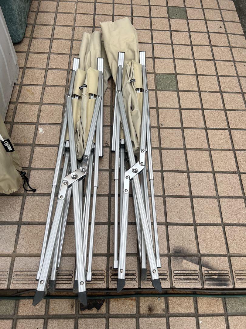 小川キャンパル　ハイバックアームチェア　中古品　2台