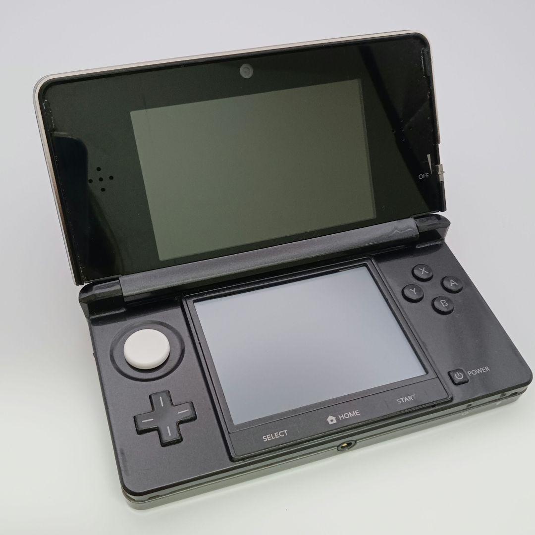 ニンテンドー3DS本体 ゲー厶機 任天堂 コスモブラック黒 一部訳あり