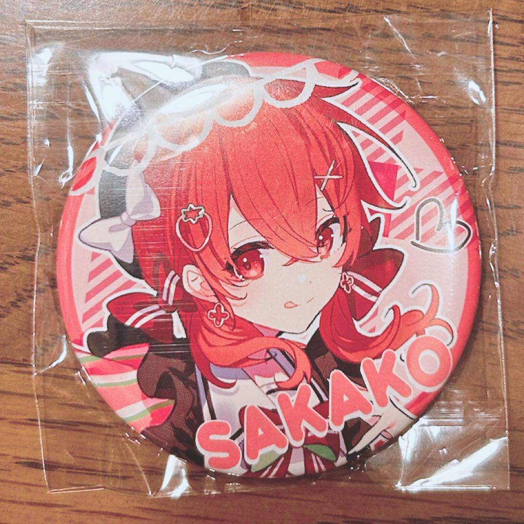 となりの坂田。 さかこ 缶バッジ - メルカリ