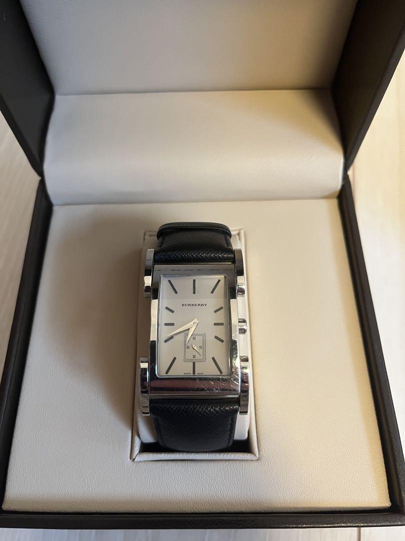 【希少】BURBERRY バーバリー 腕時計 スクエア BU1104 箱付き