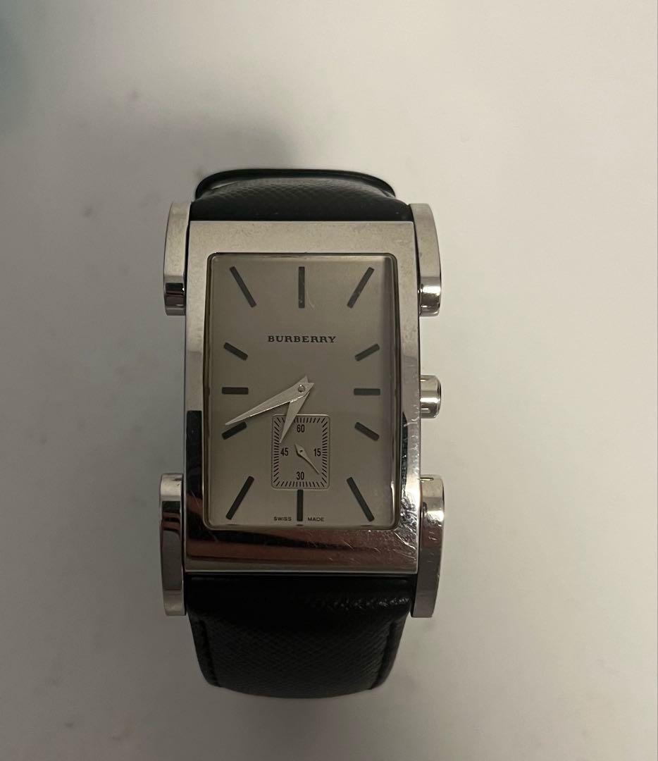 【希少】BURBERRY バーバリー 腕時計 スクエア BU1104 箱付き