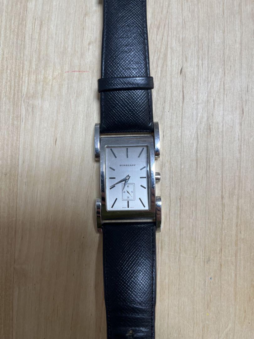 【希少】BURBERRY バーバリー 腕時計 スクエア BU1104 箱付き