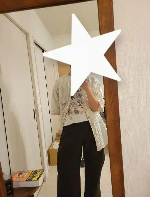 southfish 変形 ワイドパンツ　スラックス　ブラック southfish 変形ワイドパンツ ブラックM.L