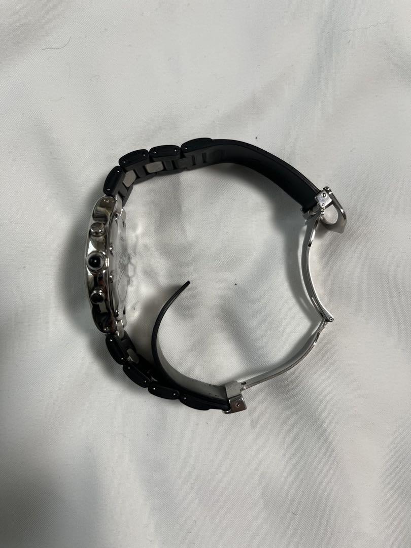 美品カルティエ CARTIER W10125U2 クロノスカフ デイト クォーツ