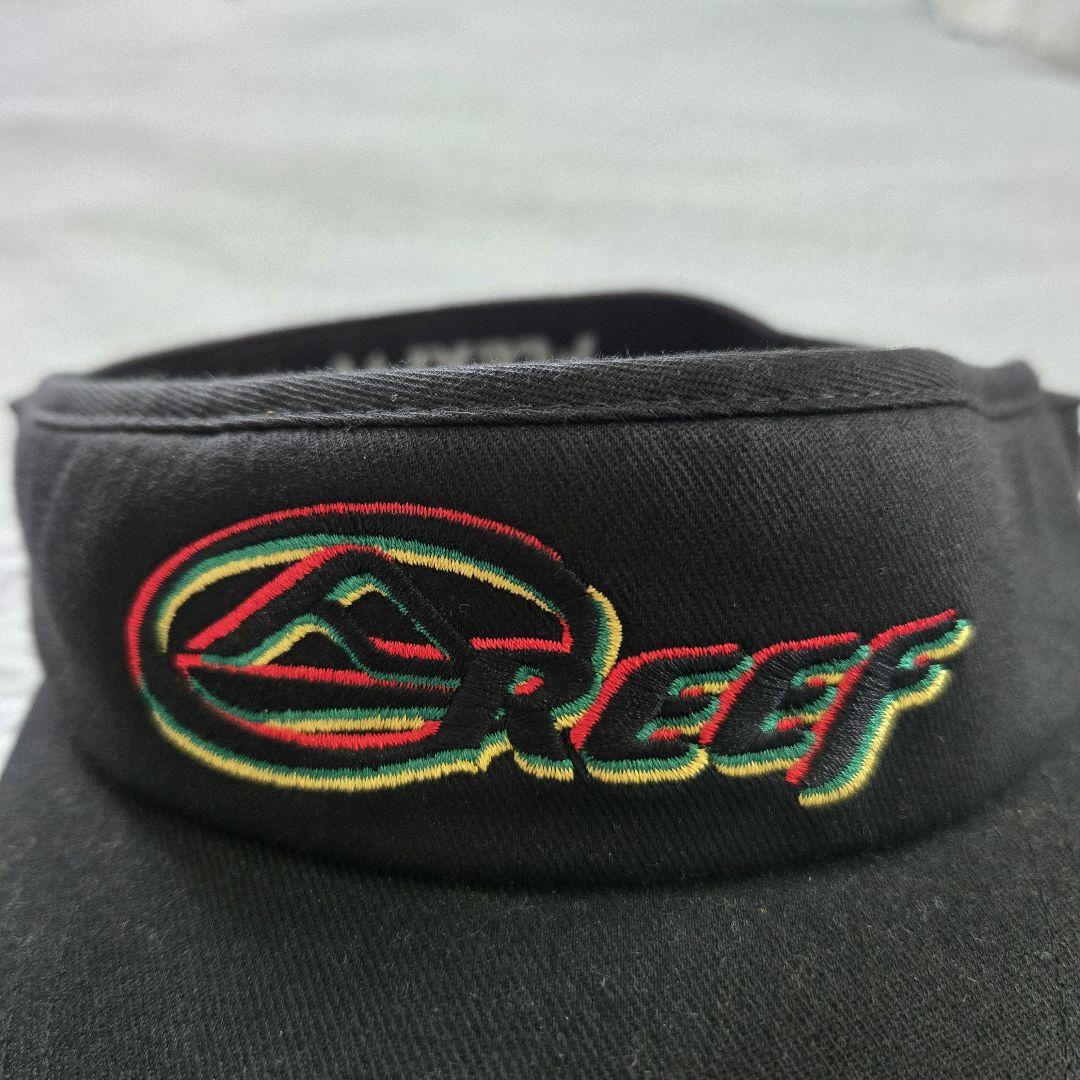 REEF 블랙 선 바이저