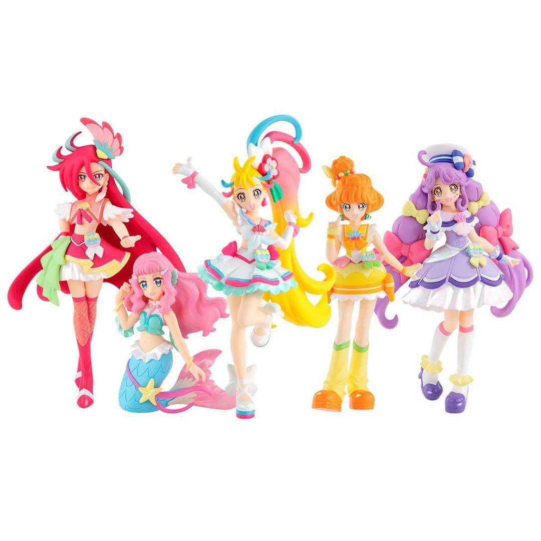 トロピカルージュ！　プリキュア　キューティーフィギュア　プレミアム　セット