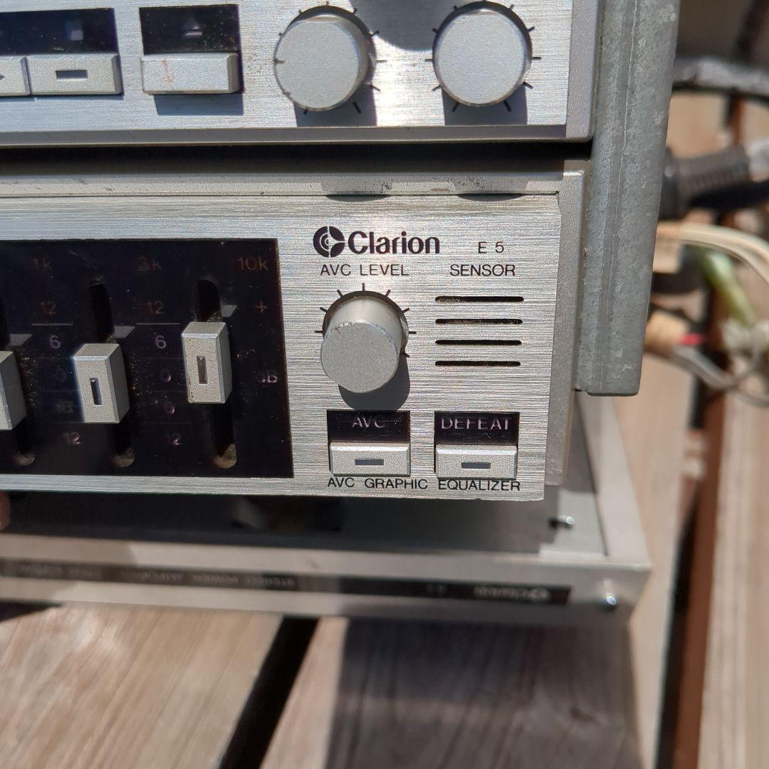 Clarion E5 AVCグラフィックイコライザー搭載　シティコネクション