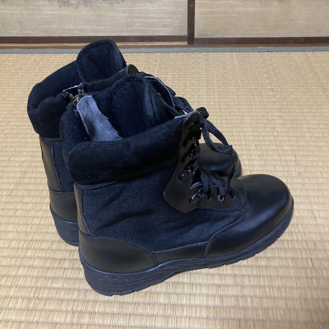 COBRA BALLハイカットミリタリーブーツ ブラック