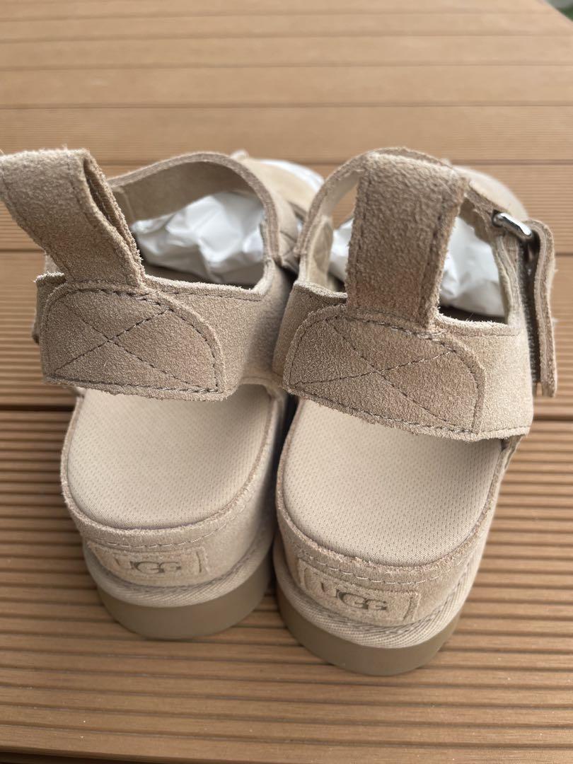 UGG ベージュ スエード サンダル　Goldenstar Hi