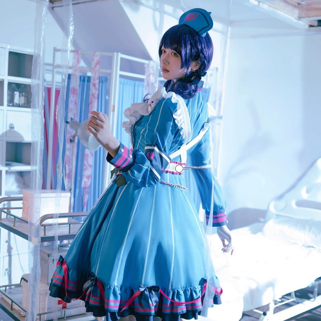 トップブランドのファッション プロジェクトセカイ 朝比奈まふゆ ナース コスプレ てりぶる コスプレ衣装
