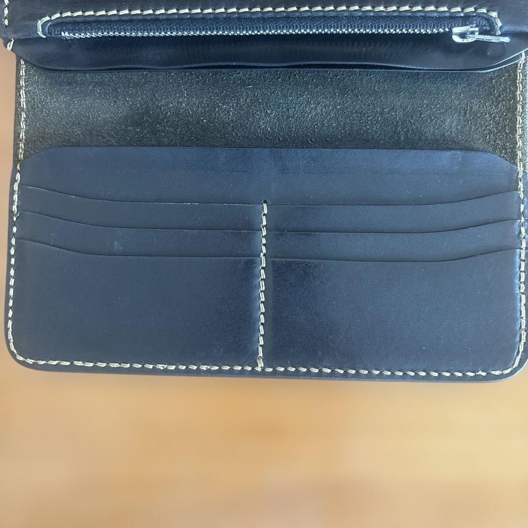 SAAD長財布　フルセット SAAD◇長財布/レザー/BLK/メンズ//