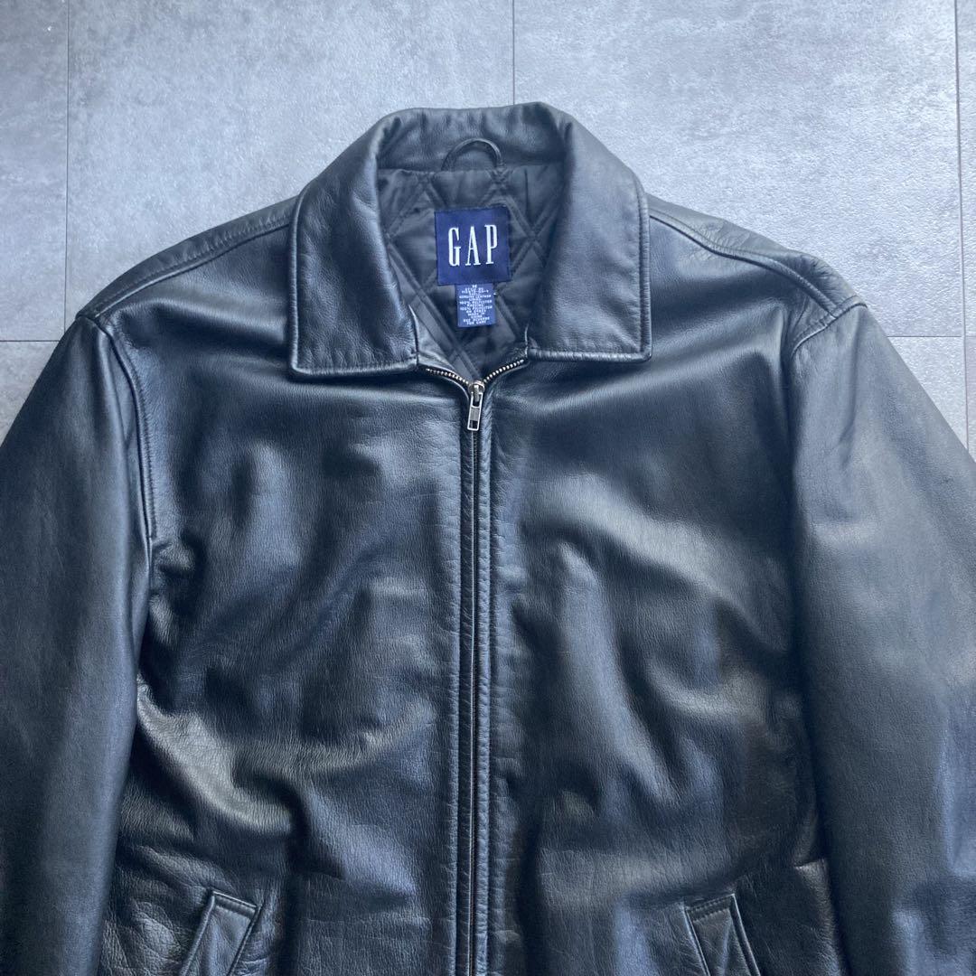 90s OLD GAP オールドギャップ レザージャケット 古着