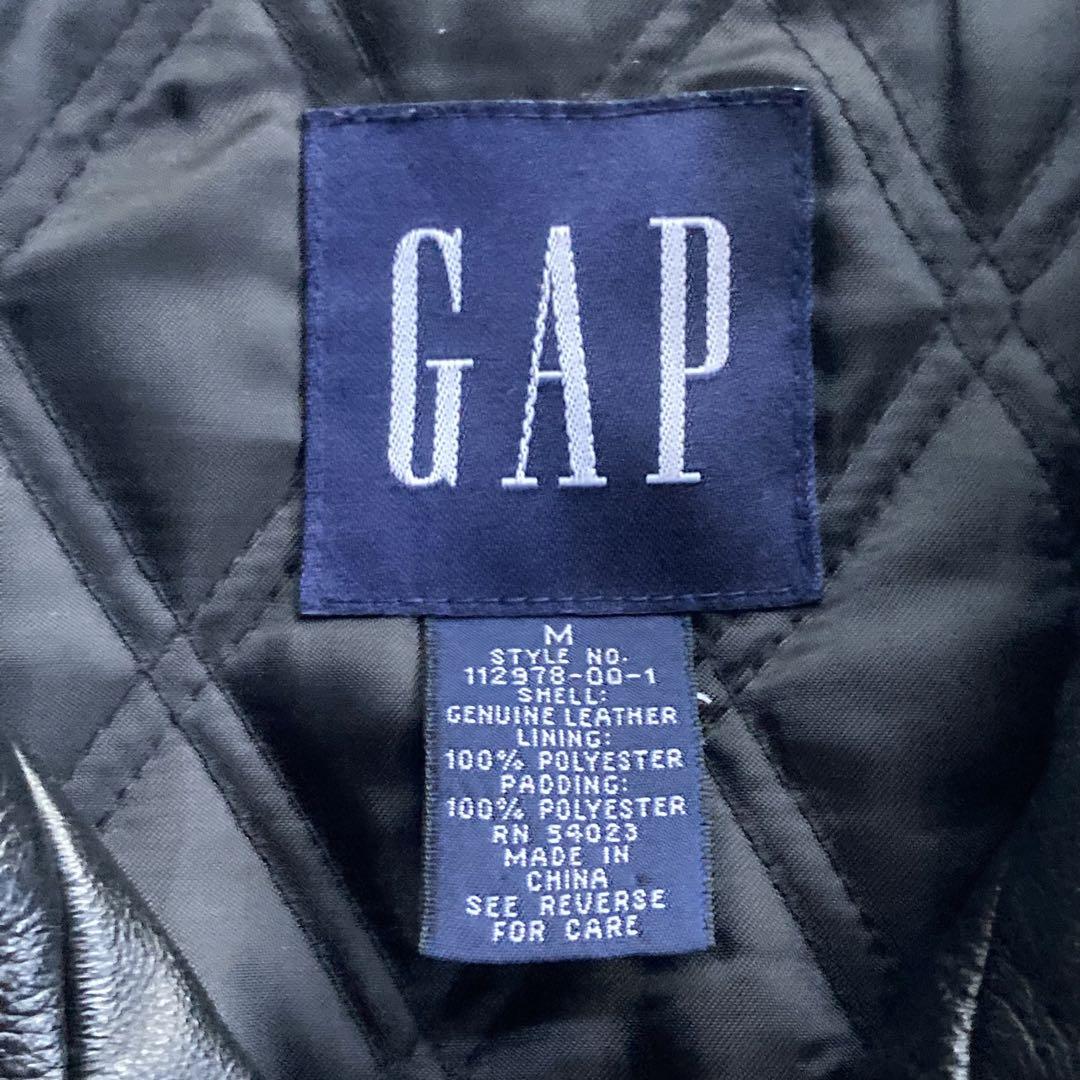 90s OLD GAP オールドギャップ レザージャケット 古着