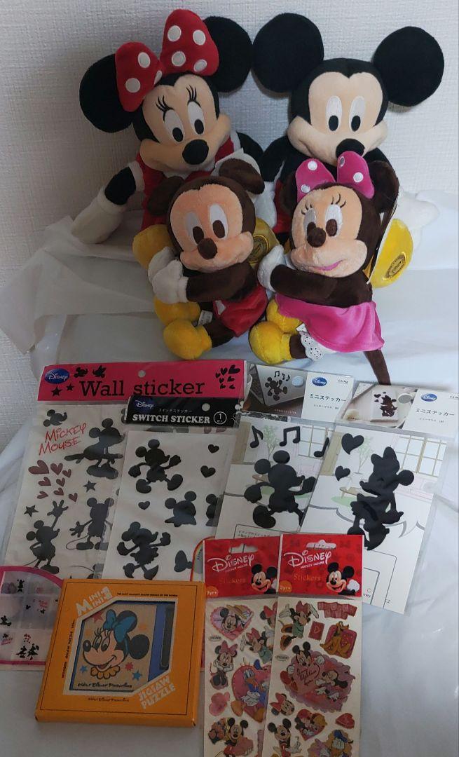 ミニーマウス・ミッキーマウス・ピカチュウぬいぐるみセット ミッキー＆ミニーマウス ぬいぐるみ セット - メルカリ