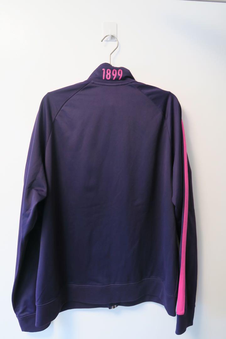 90s 00s Nike BARÇA ジャケット 紫 ピンク　ジャージ