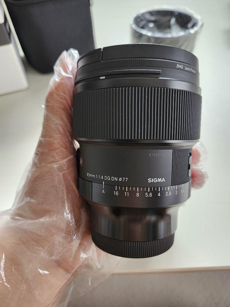 SIGMA 85mm f1.4 DG DN Eマウント フィルター2枚付
