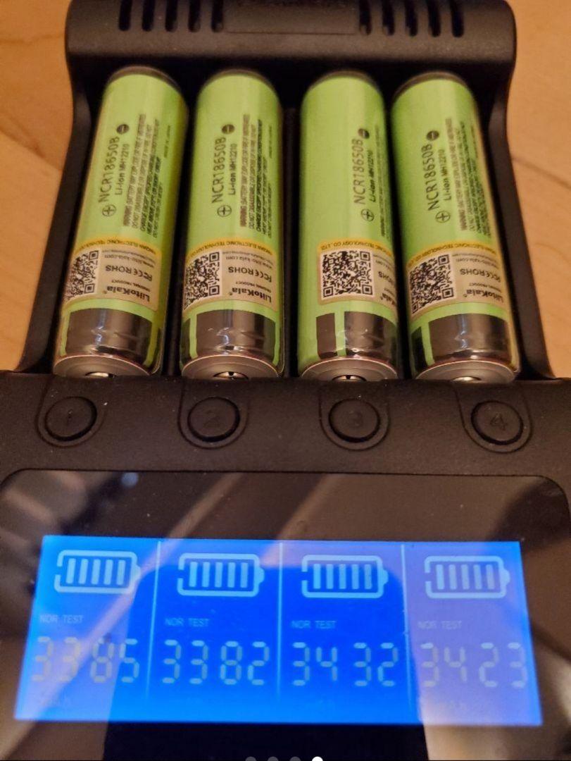定番新品 NCR18650B×4 D25S×2 バッテリー充電器セット KpwnR-m47105318800 新品最新作
