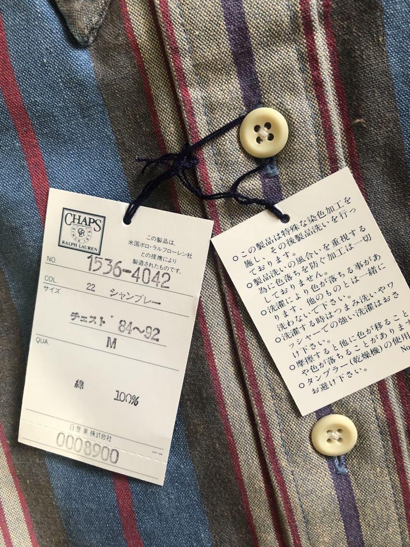 レア♪タグ付き未使用★ 80年代 ラルフローレン チャップス★CHAPS