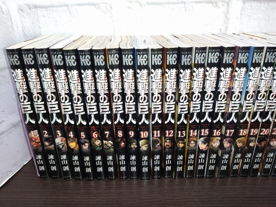 大得価セール 進撃の巨人 計39冊 全巻 DNLjK-m47108513452 1巻~34巻 関連本5冊 再入荷人気