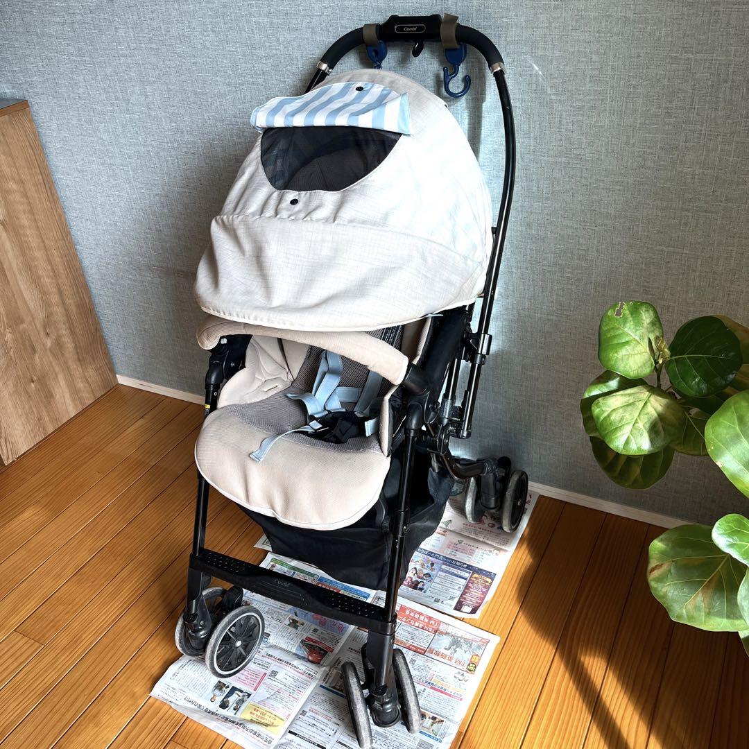 美品　コンビ　ベビーカー　メチャカルハンディ　オート4キャス　メチャカル