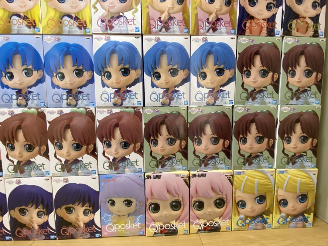 セーラームーン美少女フィギュア56個まとめ売りqposket