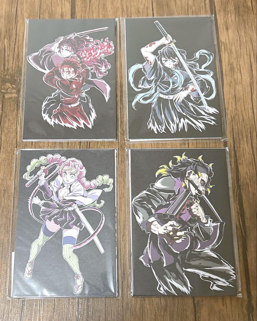 鬼滅の刃　全集中展　刀鍛冶の里編・柱稽古編 幕間画ポストカード全50枚　コンプ
