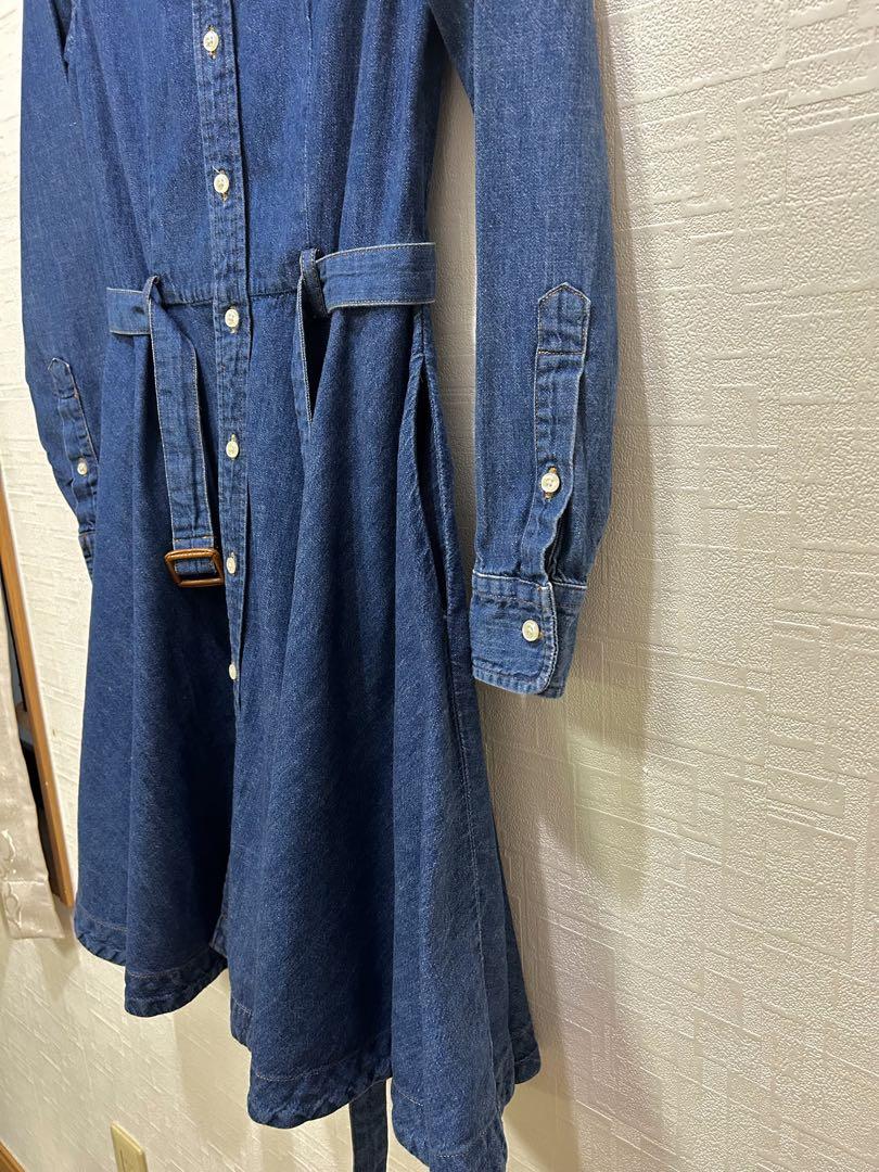 PoLoRalph Lauren デニムシャツワンピース