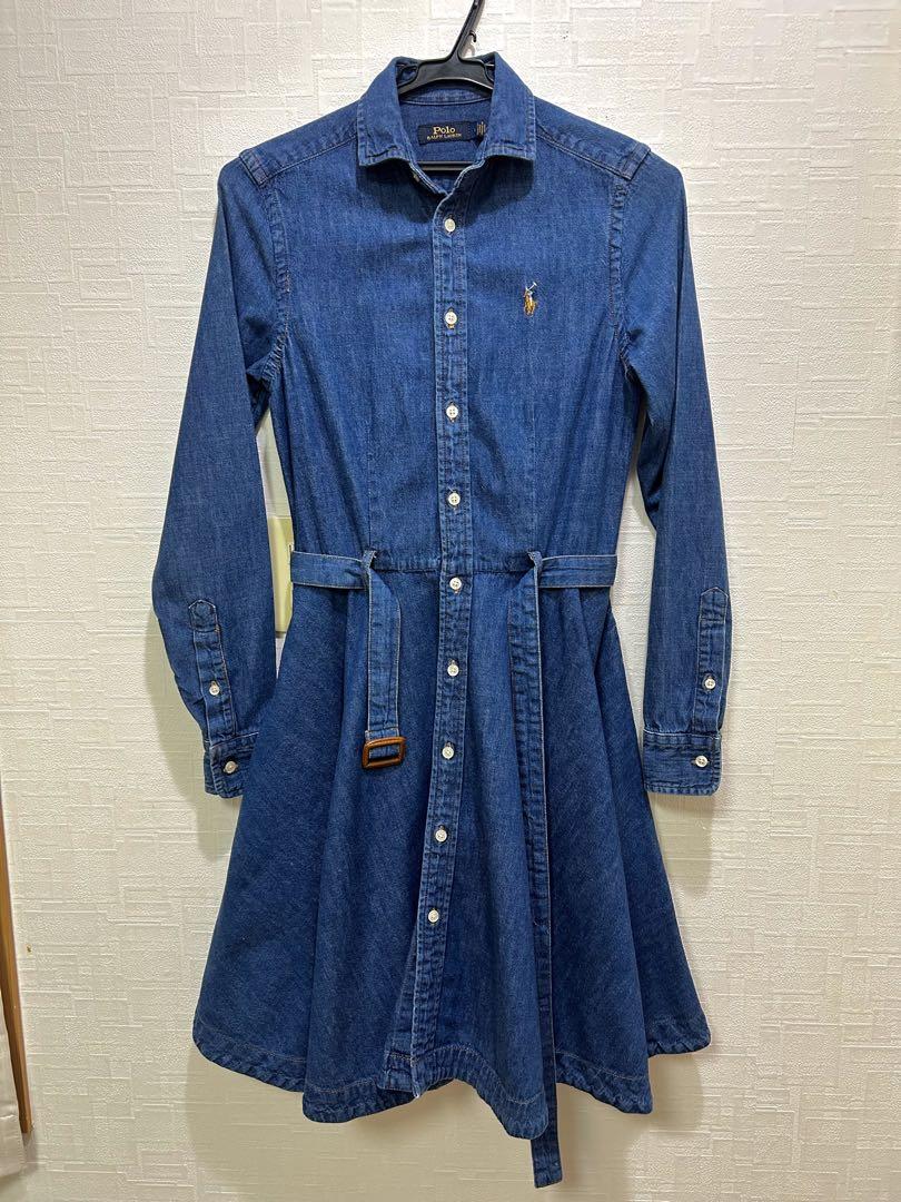 PoLoRalph Lauren デニムシャツワンピース