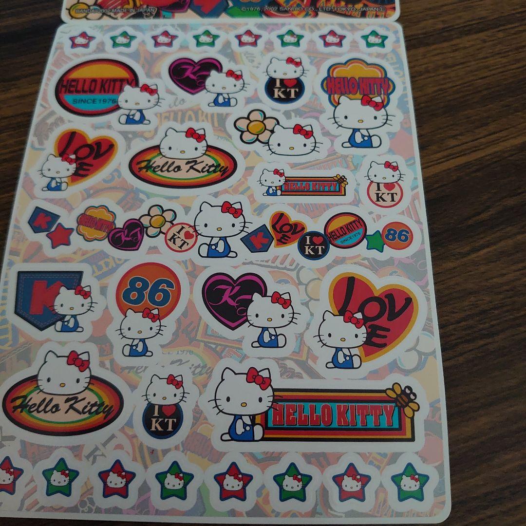 新品♡サンリオハローキティジャンボシールダス1枚① - メルカリ