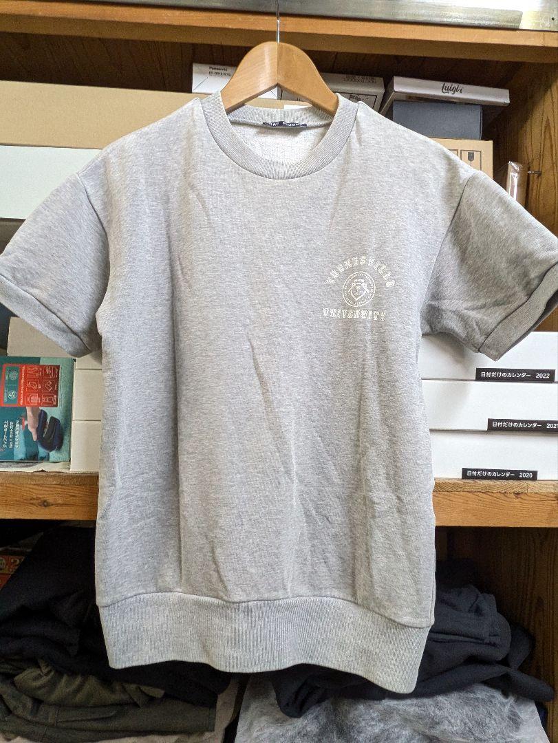 ラフシモンズ １９９７ＡＷ　ショートスリーブカレッジスウェット　スクールパンク期