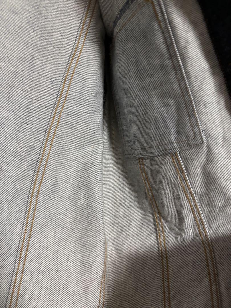 最終値下げ！！単丈！SAINT LAURENT ダークデニム Gジャン
