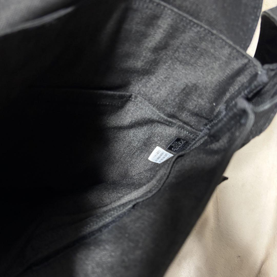 【美品】PORTER スモーキー　ショルダーバッグ ブラック 肩掛け　32×27