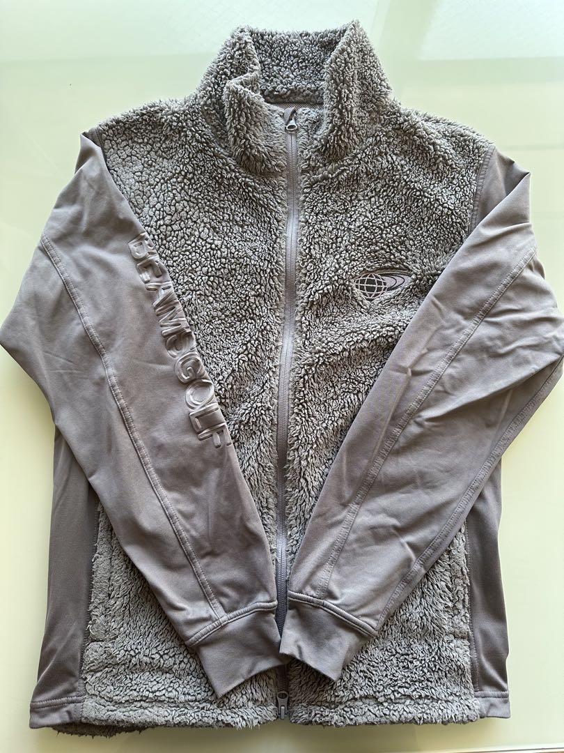 BEAMS GOLF フリースジャケット　グレー　L