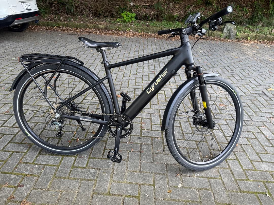 Cyrusher voyage 電動アシスト自転車　走行距離128km 美品