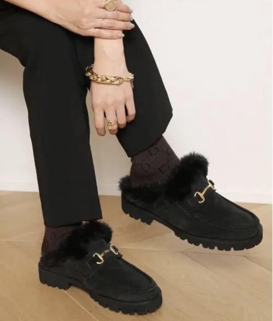 deuxieme classe CAMINANDO FUR BIT スリッポン