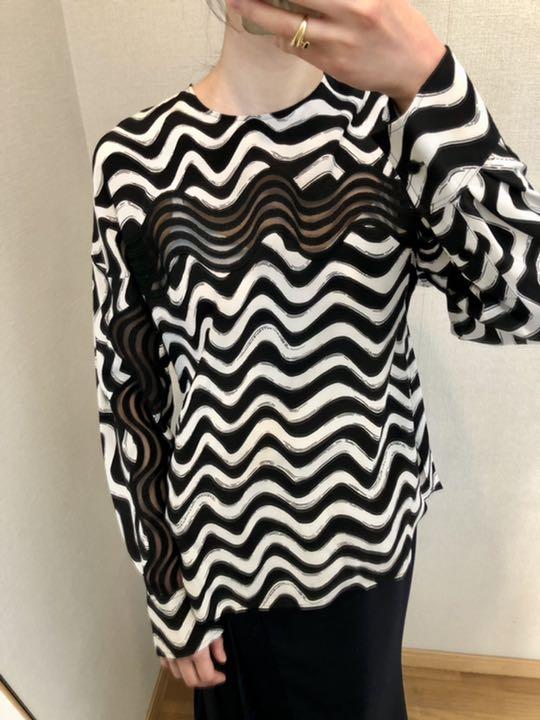 正規品販売! シャツ/ブラウス(七分/長袖)-Stella McCartney アート 正規品販売! シャツ/ブラウス(七分/長袖)-Stella McCartney アート