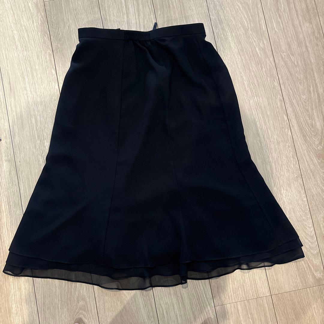 Lgin Zibeline ストライプジャケットとスカートセット