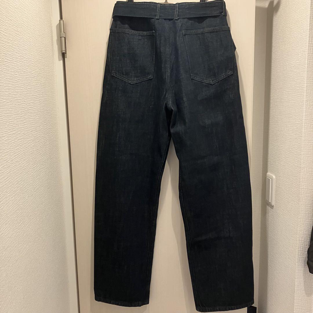 LEMAIRE ルメール　ツイストベルディッドデニム Sサイズ