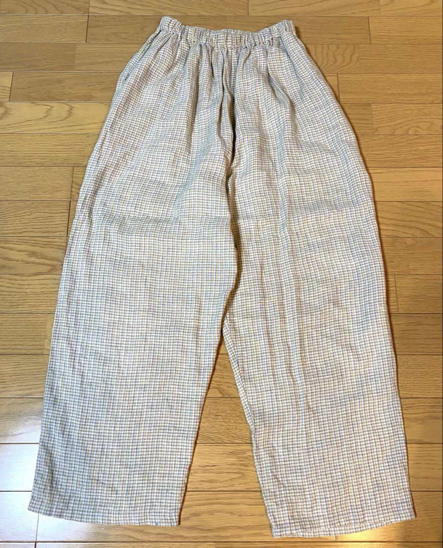 FLAX リネンパンツ ヴィンテージ vintage 古着 リネン 麻