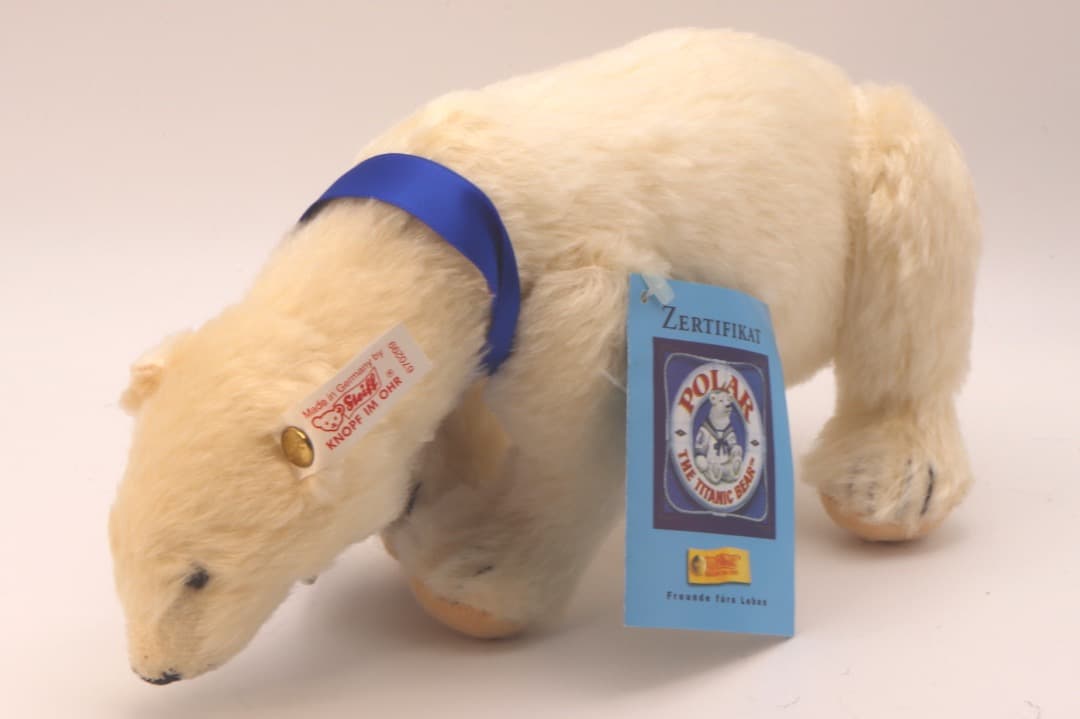 POLAR THE TITANIC BEAR シュタイフ限定品 白熊 ぬいぐるみ POLAR THE TITANIC BEAR シュタイフ限定品 白熊 ぬいぐるみ