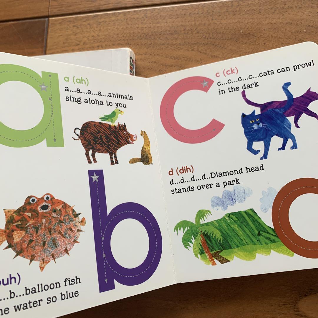 英語絵本5冊セット（ABC, 色, 動物, アルファベット, 動物の